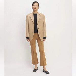 Everlane Dream Trouser Kick Flare Women's Pants Toasted Coconut, new without tag